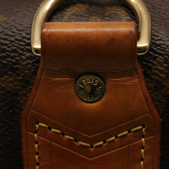 LOUIS VUITTON Monogram Sac Polochon 65 Boston Bag 2way M41222 LV Auth 76681 - Picture 9 of 16